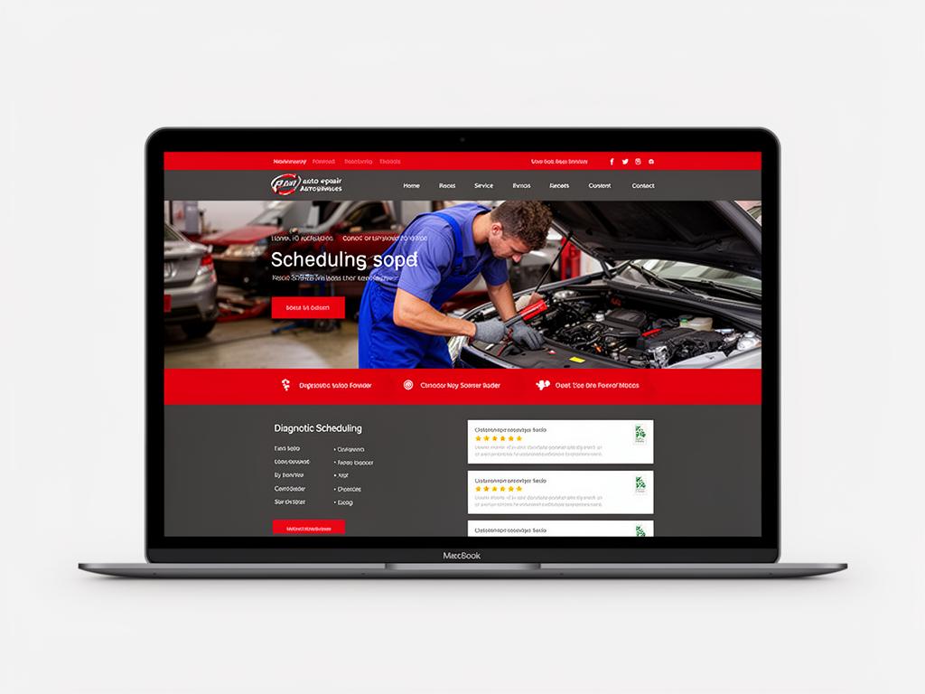 FastLane Auto Shop website preview