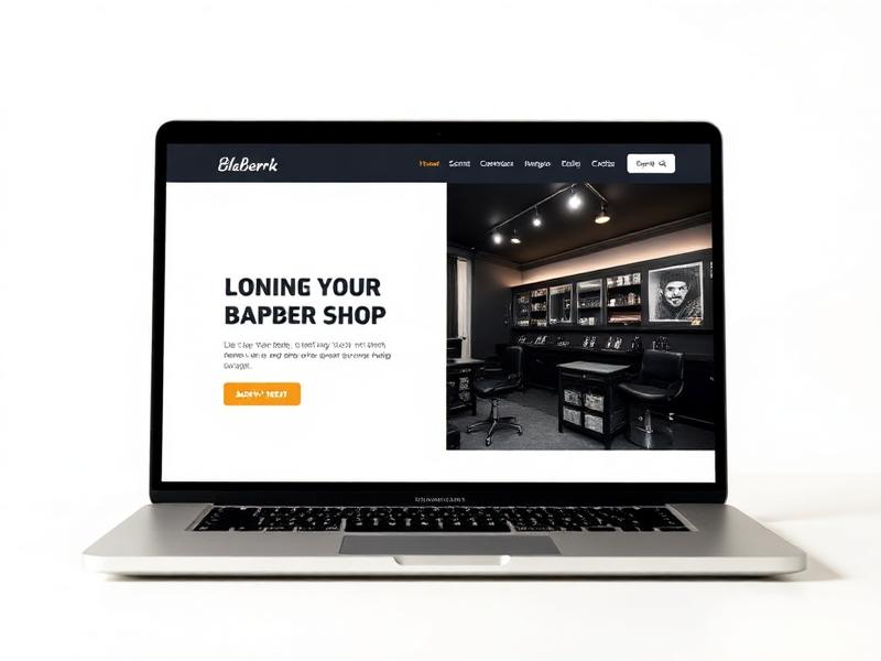 Classic Cuts Barbershop website preview