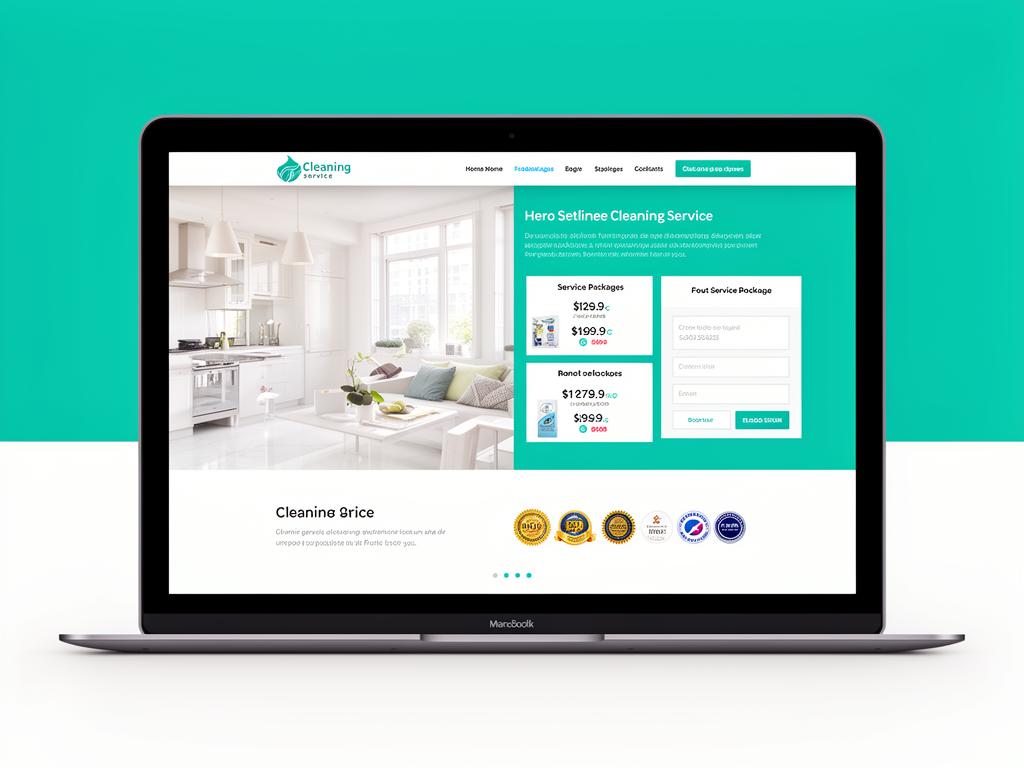 Cleaning Company mobile preview
