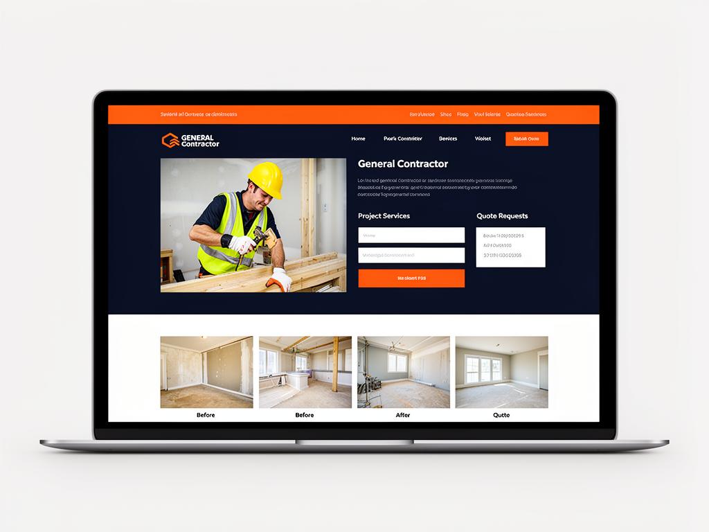 Contractor mobile preview