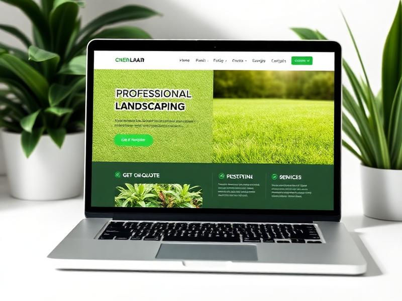 GreenScape Lawn Care website preview