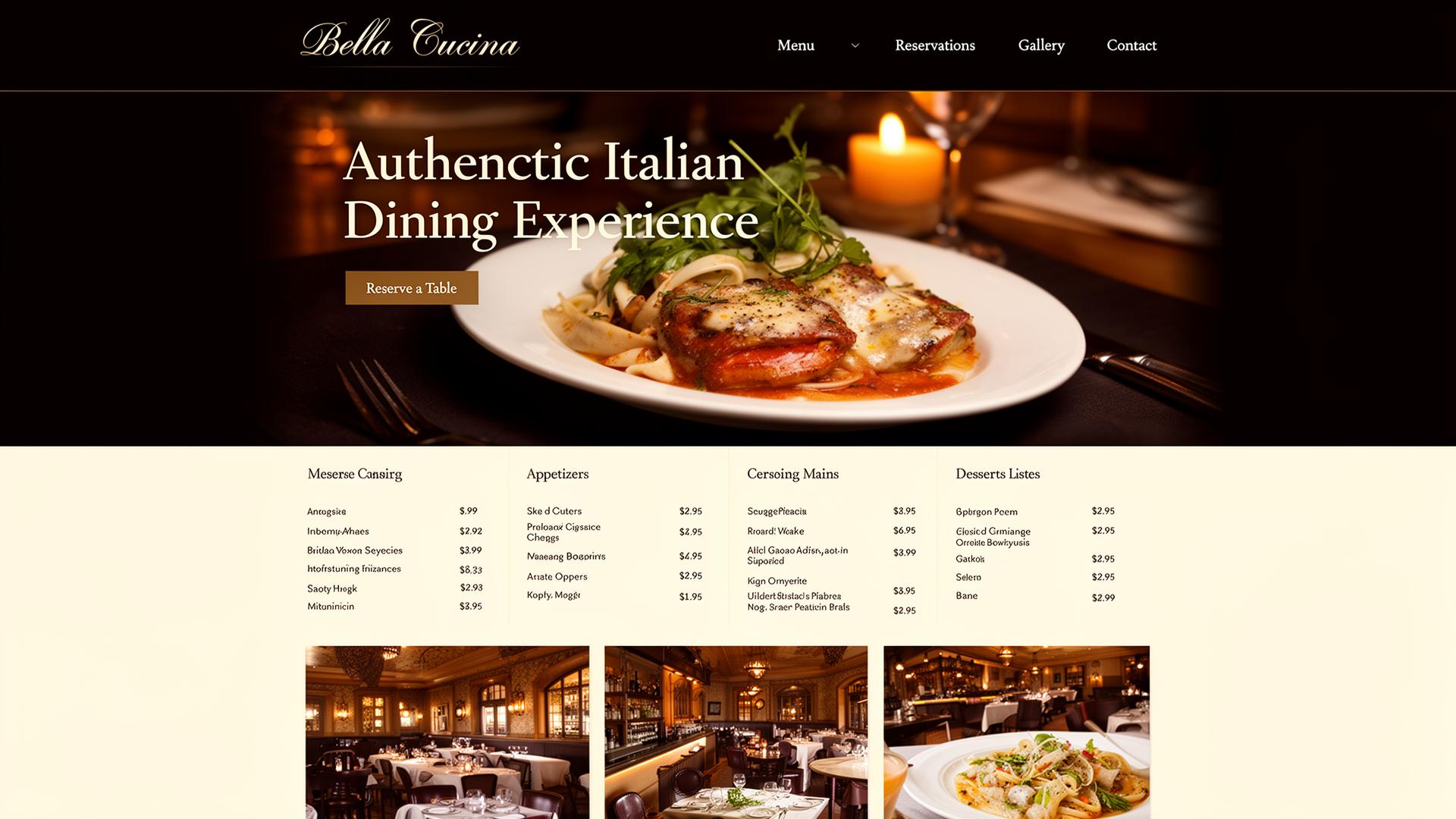 Restaurant & Hospitality screenshot 1